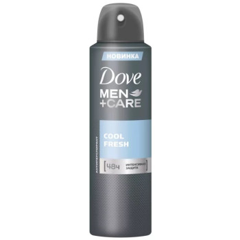 Антиперспірант-аерозоль Dove Men + Care Прохолодна свіжість 150 мл (8714100701799) 