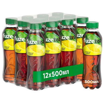 Чай черный Fuzetea "Лимон" 0,5л (5449000189301) 