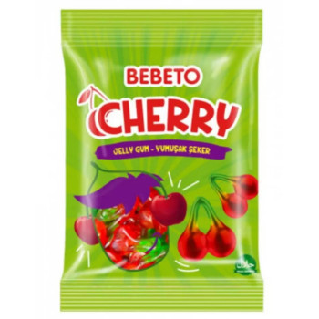 Жевательные конфеты Bebeto Вишня 80г (8690146145875) 