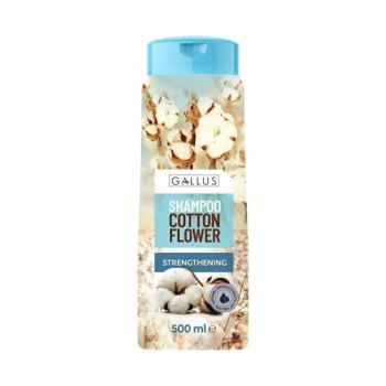 Шампунь Gallus Cotton Flower для волос 500 мл (4251415301848) Шампунь Gallus Cotton Flower для волос 500 мл (4251415301848)