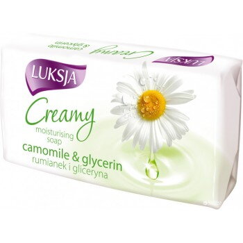 Мыло туалетное Camomile&Glycerine Creamy Luksja 90г (5900998006303) Мыло туалетное Camomile&Glycerine Creamy Luksja 90г (5900998006303)