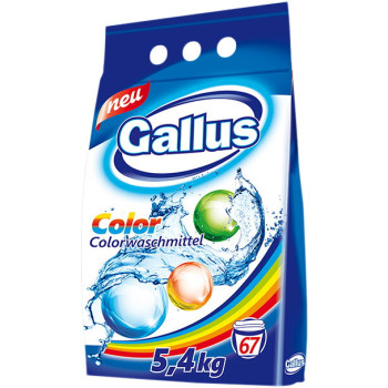 Стиральный порошок Gallus Color 5.4 кг (4251415300322) Стиральный порошок Gallus Color 5.4 кг (4251415300322)