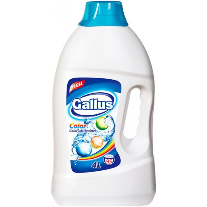 Гель для стирки Gallus Color 4 л (4251415300186) 
