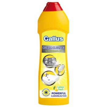 Кремовое молочко для чистки поверхностей Gallus Cream Cleaner Lemon Fresh 700 мл (4251415302173) Кремовое молочко для чистки поверхностей Gallus Cream Cleaner Lemon Fresh 700 мл (4251415302173)