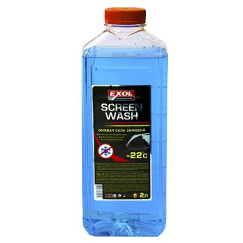 Омивач скла EXOL зимовий -22°С, 2 л (4820137761829)