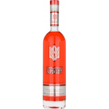 Настойка Ukrainian Spirit Украинский дух клюква 40% 0,7 л (4820131391794)