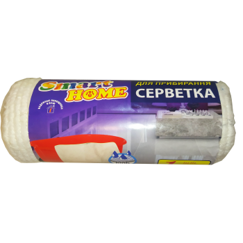 Тряпка для пола SMART HOME 1 шт. (4820244430151) Тряпка для пола SMART HOME 1 шт. (4820244430151)