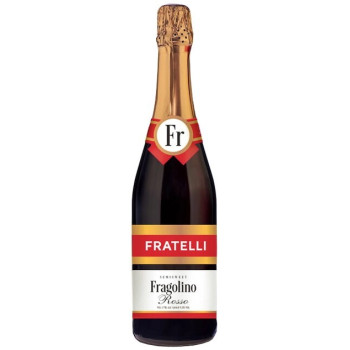 Напиток винный игристый Fragolino Fratelli Rosso красный полусладкий 6-6.9% 0.75л (4820183570925) Напиток винный игристый Fragolino Fratelli Rosso красный полусладкий 6-6.9% 0.75л (4820183570925)