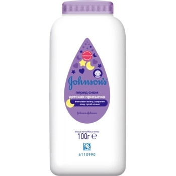 Присыпка Johnson's Baby Перед сном 100 г (3574660383799) Присыпка Johnson's Baby Перед сном 100 г (3574660383799)