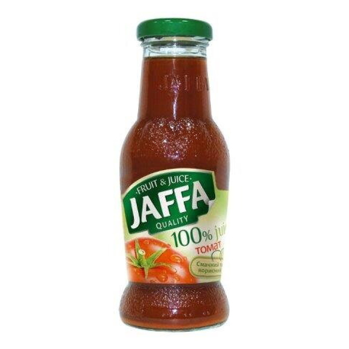 Сік Jaffa Томатний з сіллю 0,25л (4820003685631)