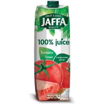 Сік Jaffa Томатний сік з сіллю 0,95л (4820003684931)