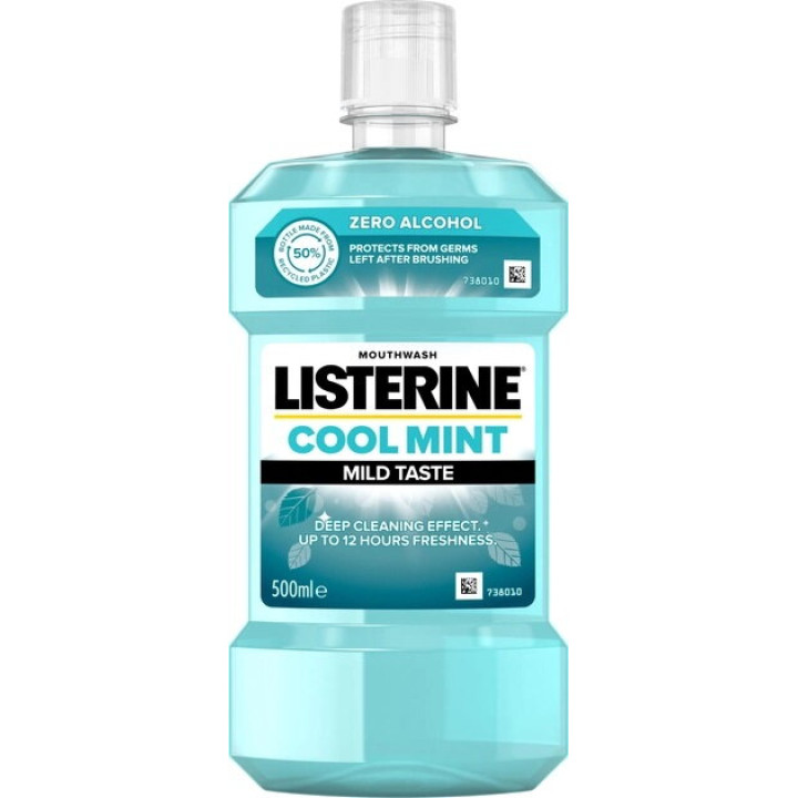 Ополіскувач для ротової порожнини Listerine Свіжа м'ята 500 мл (3574661021775)