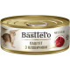 Паштет Basttet`o Silver консервированный для котов из говядины 85 г (4820185492539)