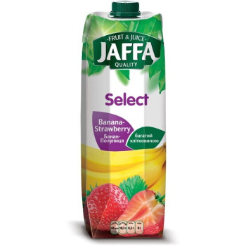 Нектар Jaffa Бананово-полуничний 0,95л (4820003684856) Нектар Jaffa Бананово-полуничний 0,95л (4820003684856)