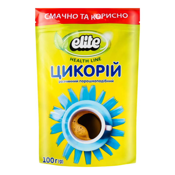 Цикорій розчинний  Elite порошкоподібний 100г (8718868141194)