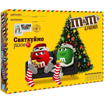 Набор подарочный M&M's&Friends Бандероль М, 190 г (4823053701023)