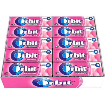 Жевательная резинка Orbit Баблминт 14 г (4009900482394)