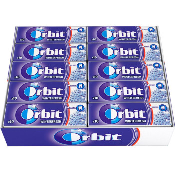 Жевательная резинка Orbit Winterfresh с ментолом 14 г (4009900021685) Жевательная резинка Orbit Winterfresh с ментолом 14 г (4009900021685)