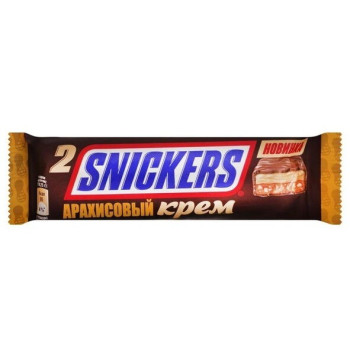 Батончик Snickers Creamy с арахисовым маслом 36,5 г (5900951283963) Батончик Snickers Creamy с арахисовым маслом 36,5 г (5900951283963)