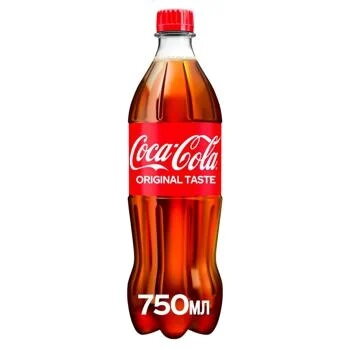 Напій газований Coca-Сola 0,75 л (5449000030245)