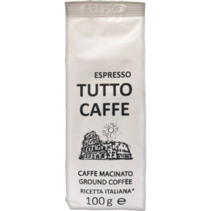 Кава мелена Tutto Caffe Espresso 100г (4820217900070)