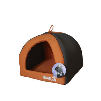 Будиночок AnimAll Wendy S для собак, помаранчевий, 38×38×29 см Будиночок AnimAll Wendy S для собак, помаранчевий, 38×38×29 см