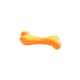 Игрушка AnimAll GrizZzly для собак, кость, оранжевая, 11×4.7 см