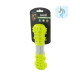 Игрушка AnimAll GrizZzly мультифункциональная косточка, для собак, 24.4×7.3×5.1 см, зелёно-серая