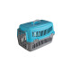 Переноска AnimAll CNR-102 для кошек и собак, серо-голубая, 48.5×32.5×32.5 см