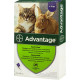 Краплі від бліх і кліщів Bayer Advantage 80 для котів понад 4 кг, 1 піпетка