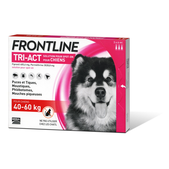 Краплі Boehringer Ingelheim Frontline TRI-ACT від бліх і кліщів для собак, XL, ціна за 1 піпетку