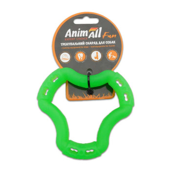 Игрушка AnimAll Fun кольцо 6 сторон, зеленый, 12 см