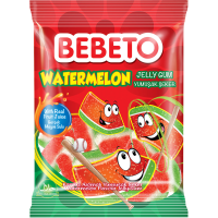 Цукерки жувальні Bebeto "Кавун" 80 г (8690146124436)
