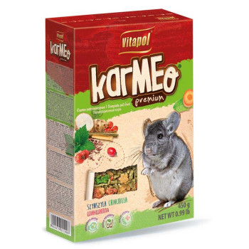 Премиум корм Vitapol Karmeo для шиншилл, 450 г Премиум корм Vitapol Karmeo для шиншилл, 450 г