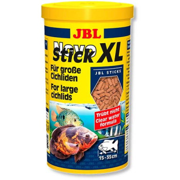 Основной корм JBL NovoStick XL в форме гранул для крупных хищных цихлид, 1 л Основной корм JBL NovoStick XL в форме гранул для крупных хищных цихлид, 1 л