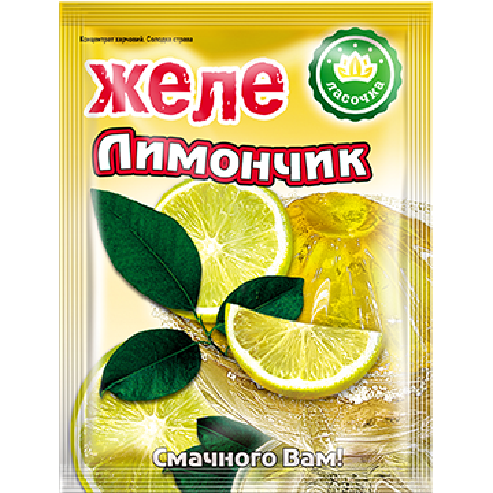 Желе "Ласочка" Лимончик 90 г