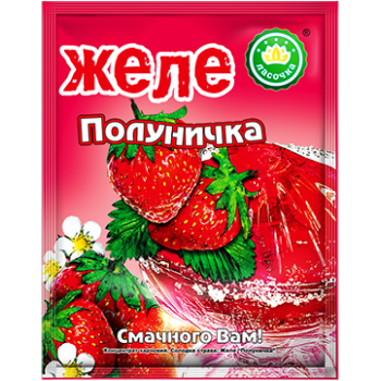 Желе "Ласочка" Клубничка 90 г