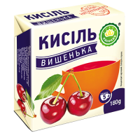 Кисіль у брикеті "Ласочка" Вишенька 180 г