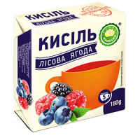 Кисіль у брикеті "Ласочка" Лісова ягода 180 г