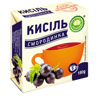 Кисель в брикете "Ласочка" Смородинка 180 г