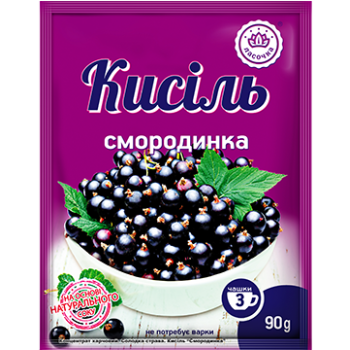 Кисель в пакете "Ласочка" Смородинка 90 г