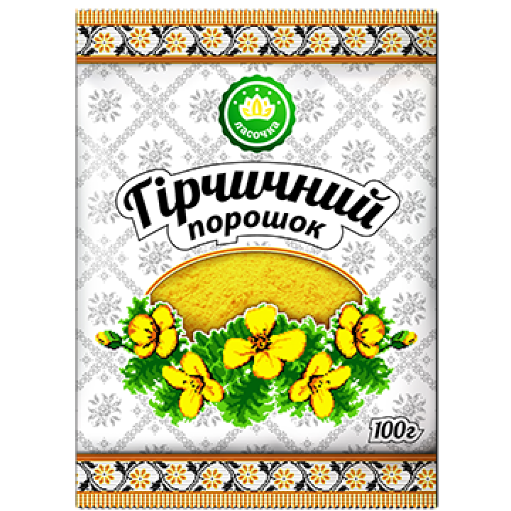 Горчичный порошок "Ласочка" 100 г (4820043251476)