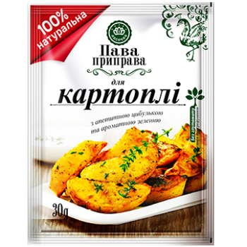 Пава приправа "Ласочка" для картофеля 30 г (4820043251629)