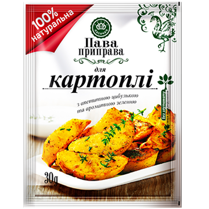 Пава приправа "Ласочка" для картофеля 30 г (4820043251629)