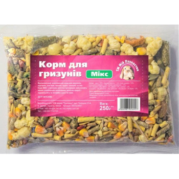 Мой Пушистик корм для грызунов микс, 250 г