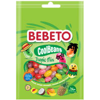 Цукерки жувальні Bebeto "Круті Боби. Тропічне асорті" 60 г (8690146102335)