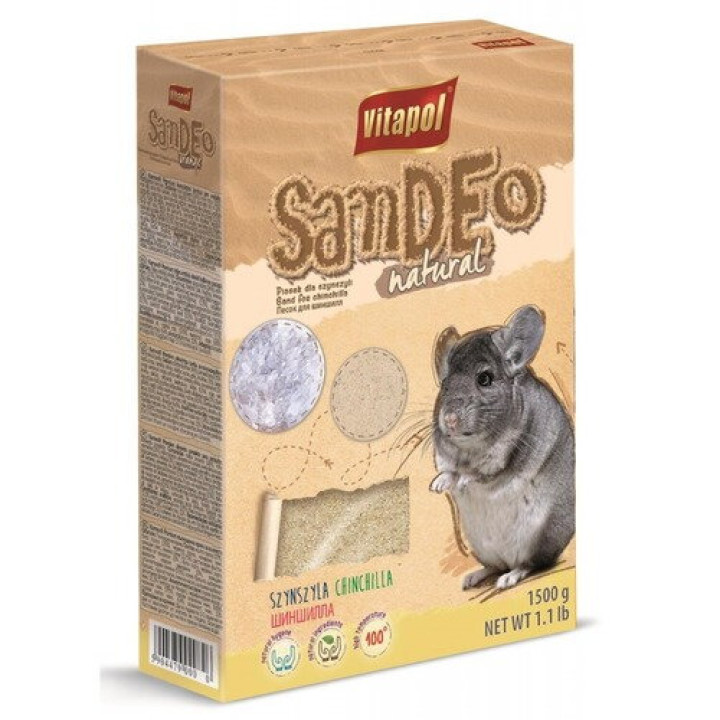 Песок Vitapol Piasek для шиншилл, 1.5 кг