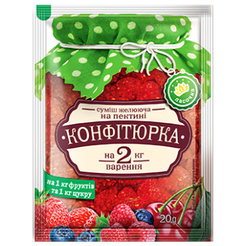 Смесь желирующая "Ласочка" Конфитюрка 20 г (4820043252022)