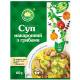 Суп "Ласочка" Макаронний з грибами (пакет) 60 г