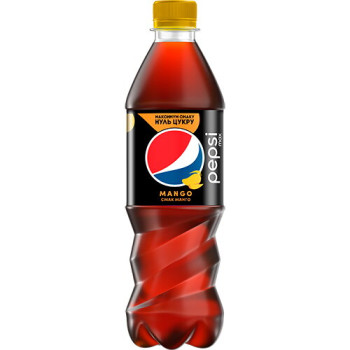 Напій безалкогольний Pepsi Mango газований 0,5 л (4823063116053)